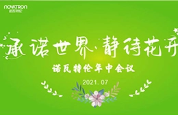 Compromisso com o mundo, esperando as flores florescerem-Novatron 2021 Encontro do meio do ano e Henan torcendo, atividades de arrecadação de fundos de amor